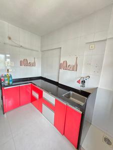 Kitchen Image of 1000 Sq.ft 2 BHK Apartment / Flat for rent in Chandrarang Kalpvruksha, Pimple Gurav Pune for Rs. 25500