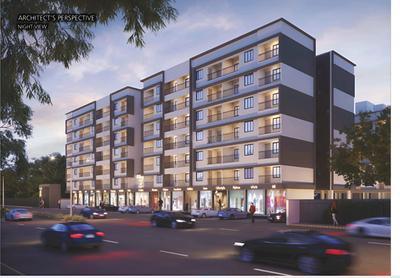 Image of 1100 Sq.ft 2 BHK Apartment / Flat for sale in Narmada Residency, Hingna, Nagpur for Rs. 4000000