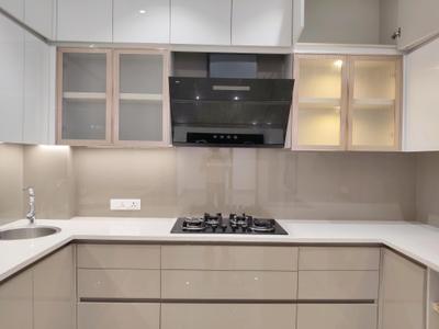 Kitchen Image of 900 Sq.ft 1 BHK Builder Floor for rent in Sushant Lok Phase 1 Gurgaon for Rs. 50000