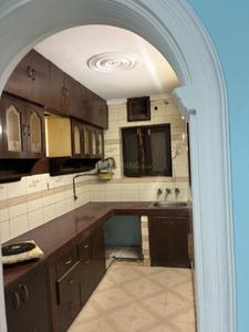 Kitchen Image of 1200 Sq.ft 2 BHK Apartment / Flat for rent in Pink Apartments, Sector 18 Dwarka New Delhi for Rs. 32000