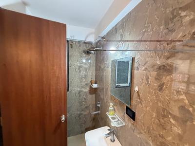 Bathroom Image of 820 Sq.ft 2 BHK Apartment / Flat for rent in VTP Belair, Mahalunge Pune for Rs. 25000