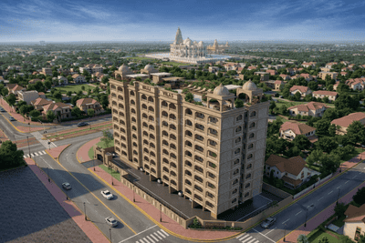 Image of 552 Sq.ft 1 BHK Apartment / Flat for sale in Kailash Nagar, Vrindavan for Rs. 7850000