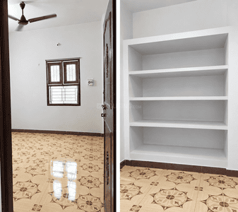 Bedroom Image of 1200 Sq.ft 2 BHK Independent House for rent in Perumbakkam Chennai for Rs. 10000