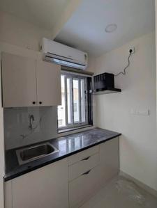 Kitchen Image of 750 Sq.ft 1 BHK Apartment / Flat for rent in Kondapur Hyderabad for Rs. 22000