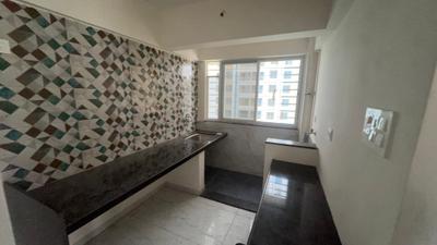 Kitchen Image of 510 Sq.ft 1 BHK Apartment / Flat for rent in Aishwaryam Insignia, Punawale Pune for Rs. 21000