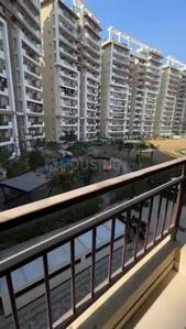 Balcony Image of 883 Sq.ft 1 BHK Apartment / Flat for rent in Green Lotus Saksham, Nabha Zirakpur for Rs. 26000