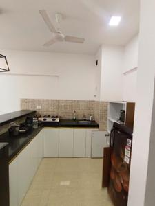 Kitchen Image of 710 Sq.ft 1 BHK Studio for sale in Lodha Belmondo, Gahunje Pune for Rs. 6550000