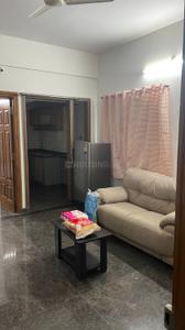 Living Room Image of 650 Sq.ft 1 BHK Independent House for rent in HSR Layout Bengaluru for Rs. 30000