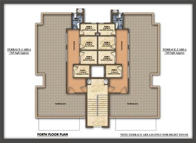 Image of 1895 Sq.ft 3 BHK Builder Floor for sale in Omaxshiva ll, Naini, Allahabad for Rs. 10400000