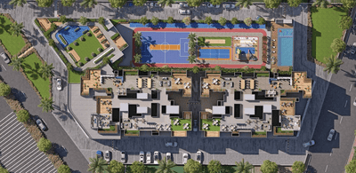 Image of 1459 Sq.ft 3 BHK Apartment / Flat for sale in City One Vezdaa, Kiwale, Pune for Rs. 13200000