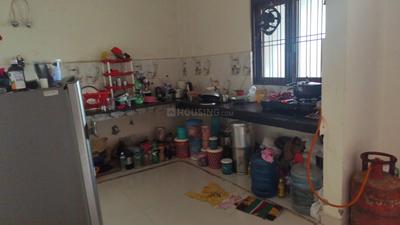 Kitchen Image of 1500 Sq.ft 3 BHK Independent House for rent in  Ishanika Townee, Madiyava Lucknow for Rs. 10000
