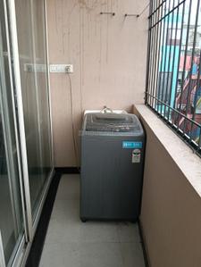 Balcony Image of 1100 Sq.ft 2 BHK Apartment / Flat for rent in HBR Layout Bengaluru for Rs. 40000