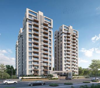 Image of 1860 Sq.ft 3 BHK Apartment / Flat for sale in Althan, Surat for Rs. 8600000