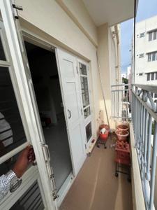Balcony Image of 1100 Sq.ft 2 BHK Builder Floor for rent in Mailasandra Bengaluru for Rs. 30000