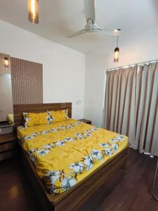 Bedroom Image of 640 Sq.ft 1 BHK Apartment / Flat for rent in Lodha Belmondo, Gahunje Pune for Rs. 35000