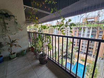 Balcony Image of 1000 Sq.ft 3 BHK Apartment / Flat for sale in Oscar Sky Park, Madhapar Rajkot for Rs. 6700000