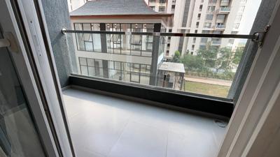 Balcony Image of 1235 Sq.ft 3 BHK Apartment / Flat for rent in Zen Elite, Kharadi Pune for Rs. 50000