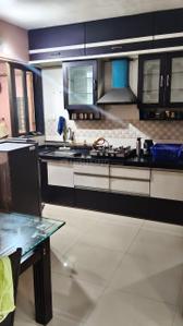 Kitchen Image of 1950 Sq.ft 3 BHK Apartment / Flat for rent in Gunjan Vapi for Rs. 19000