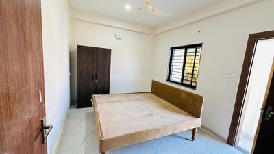 Bedroom Image of 1500 Sq.ft 2 BHK Builder Floor for rent in Vishnu Puri Colony Indore for Rs. 20000
