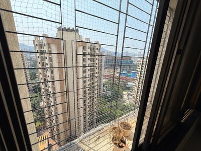 Balcony Image of 800 Sq.ft 2 BHK Apartment / Flat for rent in Bhoomi Acres, Hiranandani Estate Thane for Rs. 32000