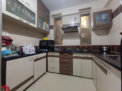 Kitchen Image of 980 Sq.ft 2 BHK Apartment / Flat for sale in Gotri Vadodara for Rs. 5000000