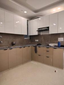Kitchen Image of 1200 Sq.ft 3 BHK Builder Floor for rent in Rajpur New Delhi for Rs. 28000