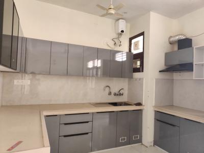 Kitchen Image of 1500 Sq.ft 2 BHK Builder Floor for rent in Hajiwala Jaipur for Rs. 15000