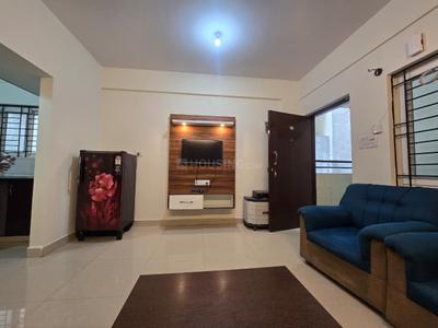 Hall Image of 680 Sq.ft 1 BHK Apartment / Flat for rent in Mahadevapura Bengaluru for Rs. 27000