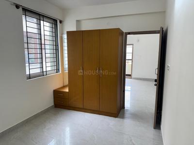 Bedroom Image of 1200 Sq.ft 2 BHK Independent House for rent in SRK The Villagio, K R Puram Bengaluru for Rs. 23000