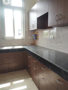 Kitchen Image of 1050 Sq.ft 2 BHK Builder Floor for rent in Sector 48 Noida for Rs. 30000
