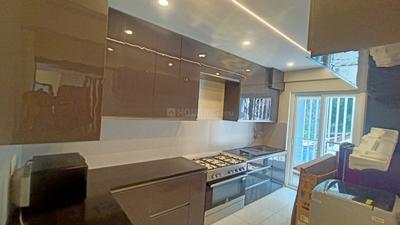 Kitchen Image of 1720 Sq.ft 3 BHK Apartment / Flat for sale in Nidhi Land The Sharon Rose, Bejai Mangalore for Rs. 12000000