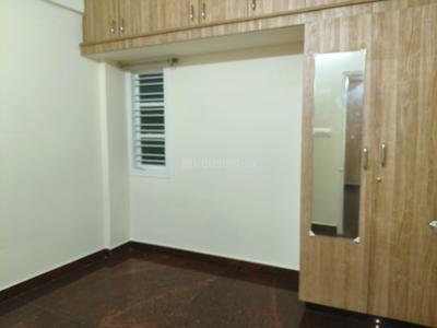 Bedroom Image of 650 Sq.ft 1 BHK Builder Floor for rent in HSR Layout Bengaluru for Rs. 19000