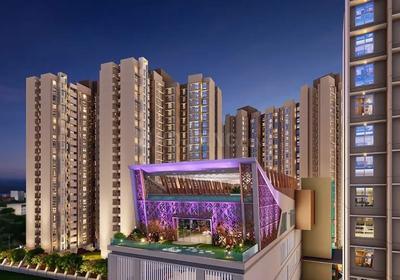 Image of 860 Sq.ft 2 BHK Apartment / Flat for sale in Intofinity Kohinoor Royale Towers, Hinjawadi, Pune for Rs. 9500000
