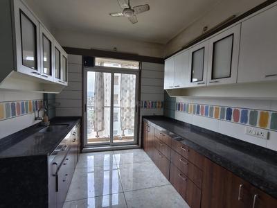 Kitchen Image of 1600 Sq.ft 3 BHK Apartment / Flat for rent in Laxmi Icon, Seawoods Navi Mumbai for Rs. 109000