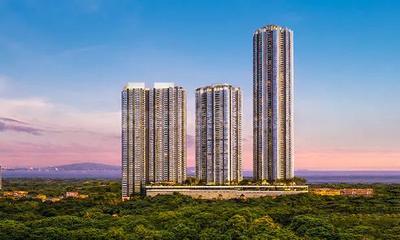 Building Image of 1081 Sq.ft 3 BHK Apartment / Flat for rent in Piramal Aranya, Byculla Mumbai for Rs. 200000