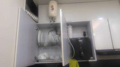 Kitchen Image of 600 Sq.ft 1 BHK Builder Floor for rent in Sector 56 Gurgaon for Rs. 35000