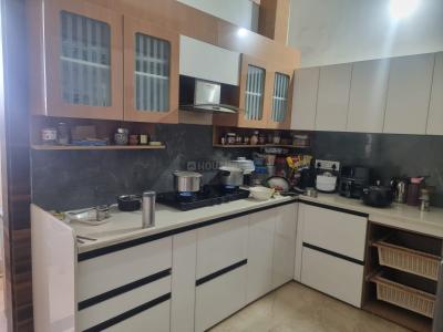 Kitchen Image of 1720 Sq.ft 3 BHK Independent House for sale in DLF Gardencity, Manglia Indore for Rs. 9900000