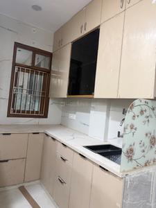 Kitchen Image of 650 Sq.ft 2 BHK Builder Floor for rent in Sector 3 Rohini New Delhi for Rs. 23000