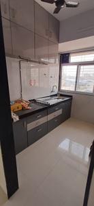 Kitchen Image of 695 Sq.ft 2 BHK Apartment / Flat for rent in Gami Solitaire, Kopar Khairane Navi Mumbai for Rs. 40000