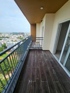 Balcony Image of 1920 Sq.ft 3 BHK Apartment / Flat for rent in DSR Park Ridge, Nallagandla Hyderabad for Rs. 60000
