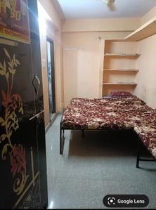 Bedroom Image of 550 Sq.ft 1 RK Apartment / Flat for rent in Moon Light Residency, Ameerpet Hyderabad for Rs. 5200