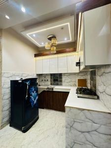 Kitchen Image of 850 Sq.ft 3 BHK Builder Floor for rent in S Gambhir Homes, Dwarka Mor New Delhi for Rs. 30000