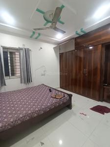Bedroom Image of 800 Sq.ft 1 BHK Apartment / Flat for rent in Madhapur Hyderabad for Rs. 22000