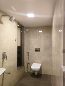 Common Bathroom Image of 697 Sq.ft 1 BHK Apartment / Flat for sale in SS Balaji Sarvoday A Wing B Wing And E Wing, Dombivli East Thane for Rs. 5750000