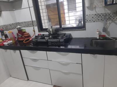 Kitchen Image of 630 Sq.ft 1 BHK Apartment / Flat for sale in Airoli Navi Mumbai for Rs. 7500000