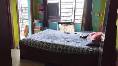Bedroom Image of 1350 Sq.ft 3 BHK Apartment / Flat for rent in Diamond City West, Sarsuna Kolkata for Rs. 25000