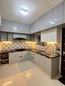 Kitchen Image of 1480 Sq.ft 3 BHK Apartment / Flat for rent in Whitefield Bengaluru for Rs. 47000