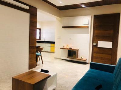 Hall Image of 1300 Sq.ft 2 BHK Apartment / Flat for rent in Shivshakti Royal Glory, Vaishno Devi Circle Ahmedabad for Rs. 25000