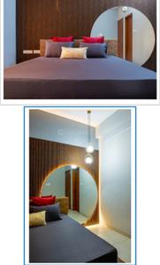 Bedroom Image of 879 Sq.ft 1 BHK Apartment / Flat for sale in Acron Candolim Elite, Calangute Goa for Rs. 13500000