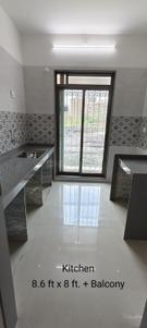 Kitchen Image of 725 Sq.ft 1 BHK Apartment / Flat for sale in Nirvana Gardens Phase 1 Wing A Ivana, Kalyan West Kalyan for Rs. 4900000